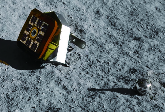LEV-1 lunar rover developed under forerunner project is recognized at Robot Awards